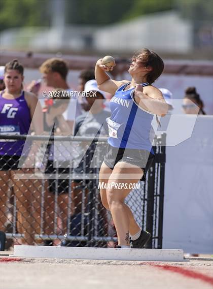 Thumbnail 2 in Class 3 Shot Put (MSHSAA State Championship) photogallery.