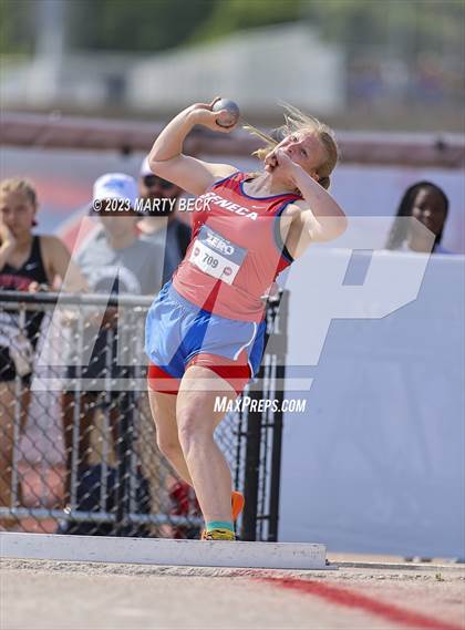 Thumbnail 2 in Class 3 Shot Put (MSHSAA State Championship) photogallery.