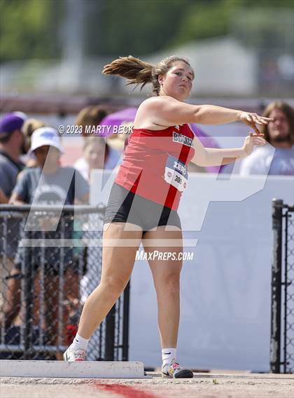 Thumbnail 2 in Class 3 Shot Put (MSHSAA State Championship) photogallery.