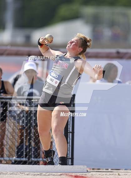 Thumbnail 2 in Class 3 Shot Put (MSHSAA State Championship) photogallery.