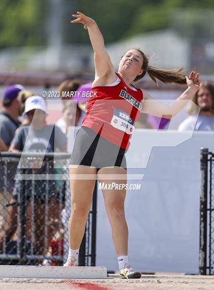 Thumbnail 3 in Class 3 Shot Put (MSHSAA State Championship) photogallery.