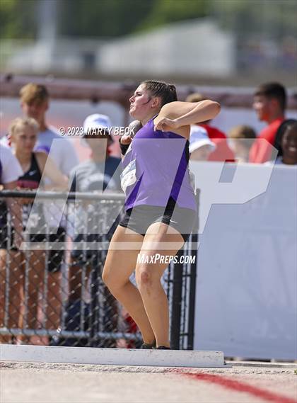Thumbnail 3 in Class 3 Shot Put (MSHSAA State Championship) photogallery.