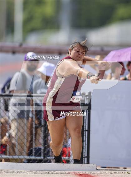 Thumbnail 2 in Class 3 Shot Put (MSHSAA State Championship) photogallery.