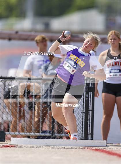 Thumbnail 1 in Class 3 Shot Put (MSHSAA State Championship) photogallery.