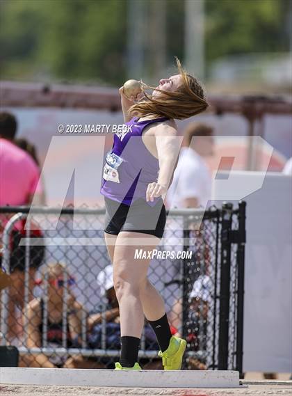 Thumbnail 2 in Class 3 Shot Put (MSHSAA State Championship) photogallery.
