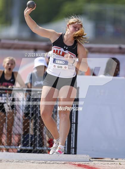 Thumbnail 3 in Class 3 Shot Put (MSHSAA State Championship) photogallery.