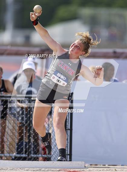 Thumbnail 1 in Class 3 Shot Put (MSHSAA State Championship) photogallery.