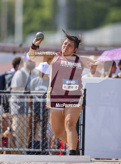 Thumbnail 1 in Class 3 Shot Put (MSHSAA State Championship) photogallery.