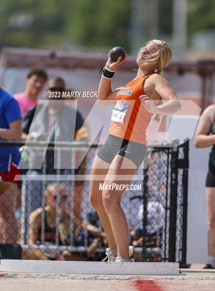 Thumbnail 2 in Class 3 Shot Put (MSHSAA State Championship) photogallery.