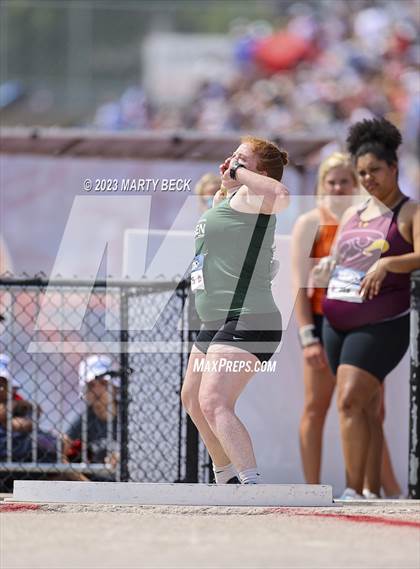 Thumbnail 2 in Class 3 Shot Put (MSHSAA State Championship) photogallery.