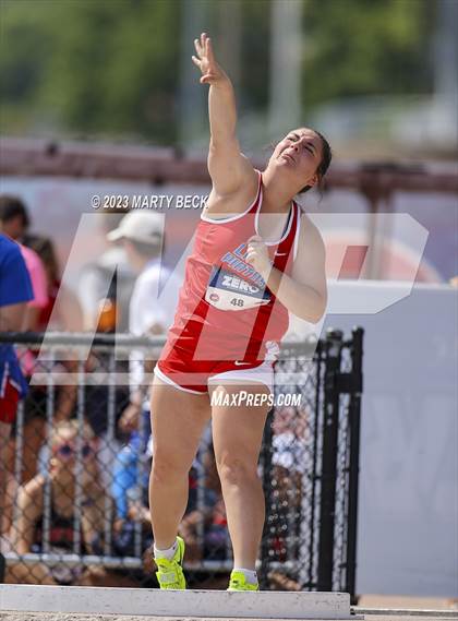 Thumbnail 3 in Class 3 Shot Put (MSHSAA State Championship) photogallery.