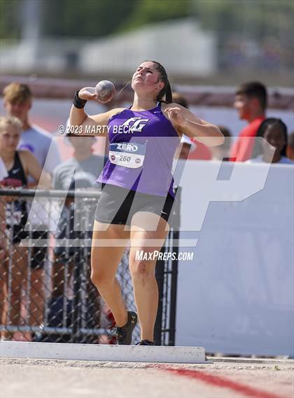 Thumbnail 3 in Class 3 Shot Put (MSHSAA State Championship) photogallery.