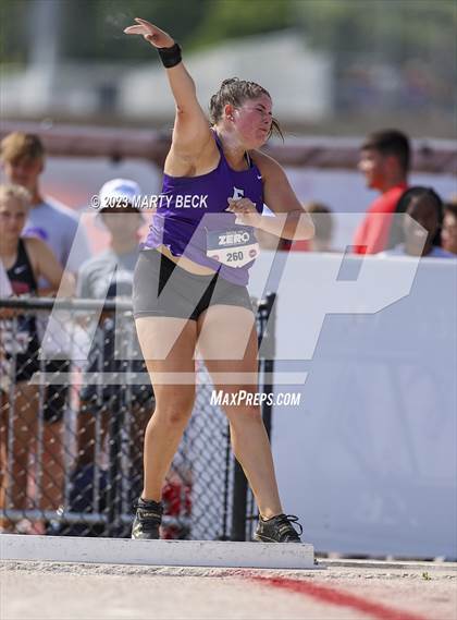 Thumbnail 1 in Class 3 Shot Put (MSHSAA State Championship) photogallery.
