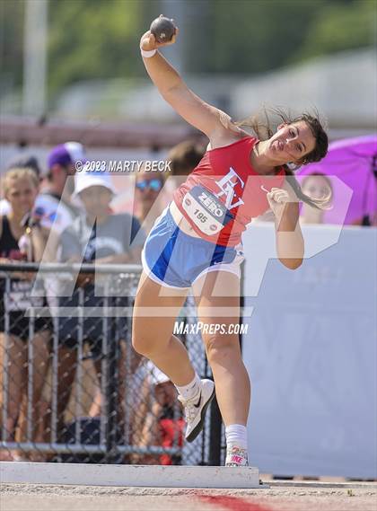 Thumbnail 1 in Class 3 Shot Put (MSHSAA State Championship) photogallery.