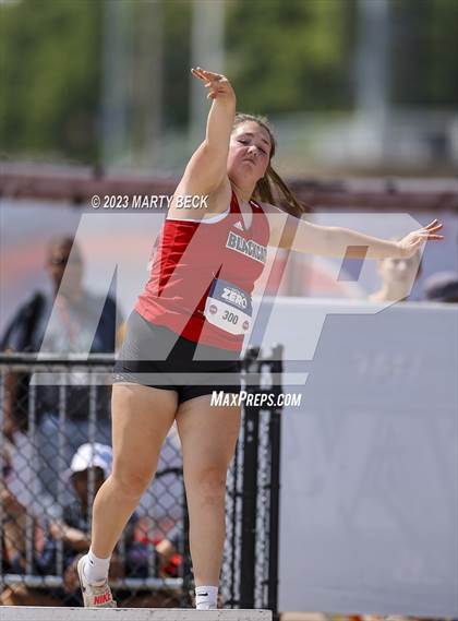Thumbnail 2 in Class 3 Shot Put (MSHSAA State Championship) photogallery.