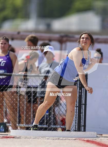 Thumbnail 3 in Class 3 Shot Put (MSHSAA State Championship) photogallery.
