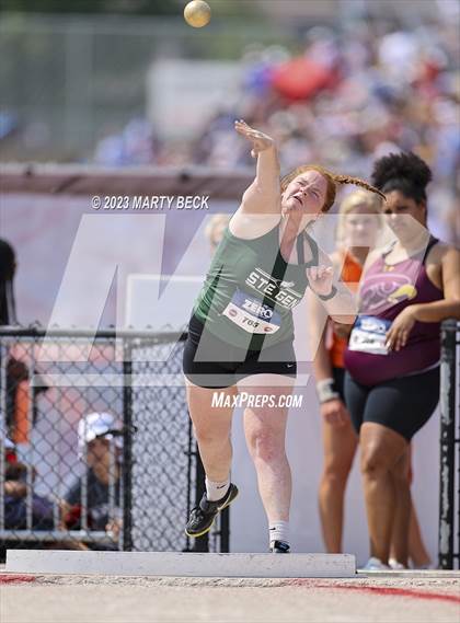 Thumbnail 3 in Class 3 Shot Put (MSHSAA State Championship) photogallery.