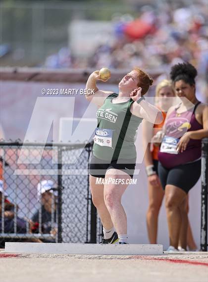 Thumbnail 2 in Class 3 Shot Put (MSHSAA State Championship) photogallery.
