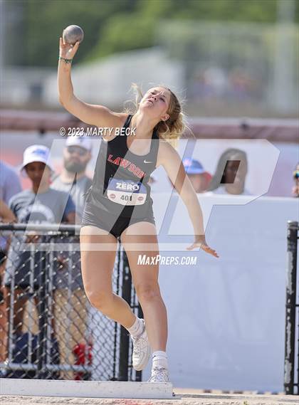 Thumbnail 2 in Class 3 Shot Put (MSHSAA State Championship) photogallery.