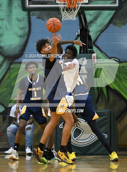 Thumbnail 1 in DME Academy vs. Dream City Christian National (Chick-Fil-A Classic) photogallery.