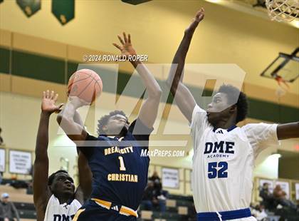 Thumbnail 3 in DME Academy vs. Dream City Christian National (Chick-Fil-A Classic) photogallery.
