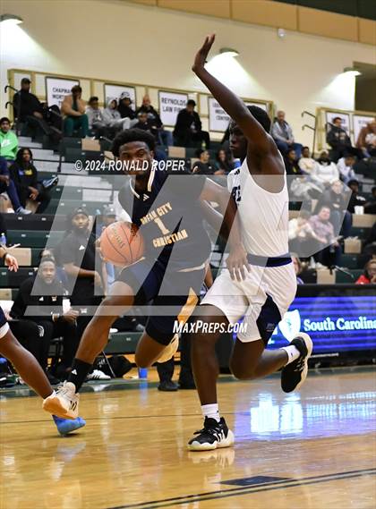 Thumbnail 2 in DME Academy vs. Dream City Christian National (Chick-Fil-A Classic) photogallery.