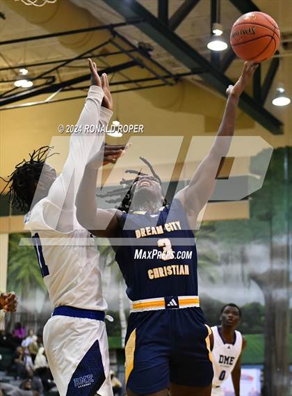 Thumbnail 1 in DME Academy vs. Dream City Christian National (Chick-Fil-A Classic) photogallery.