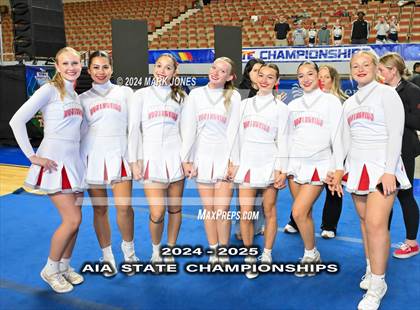 Thumbnail 3 in Stunt and Game Day Cheer Championships (AIA Division I, II, III and IV Awards) photogallery.