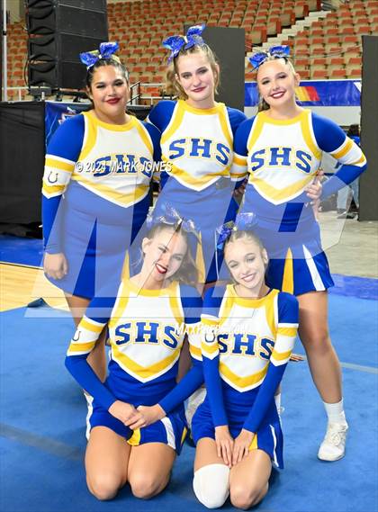 Thumbnail 1 in Stunt and Game Day Cheer Championships (AIA Division I, II, III and IV Awards) photogallery.