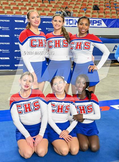 Thumbnail 2 in Stunt and Game Day Cheer Championships (AIA Division I, II, III and IV Awards) photogallery.