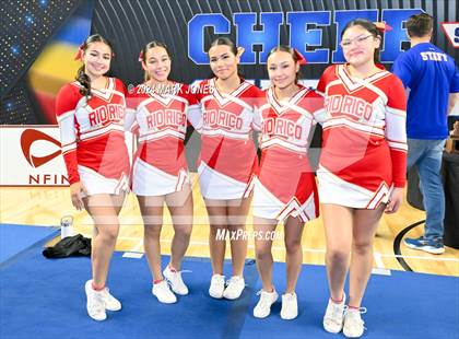 Thumbnail 3 in Stunt and Game Day Cheer Championships (AIA Division I, II, III and IV Awards) photogallery.