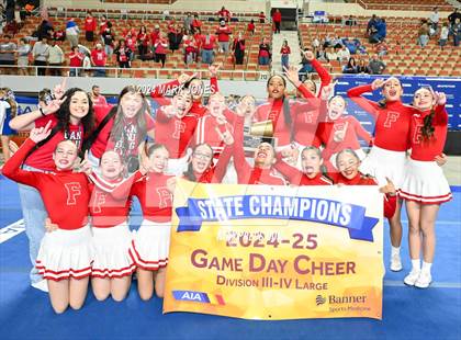 Thumbnail 2 in Stunt and Game Day Cheer Championships (AIA Division I, II, III and IV Awards) photogallery.