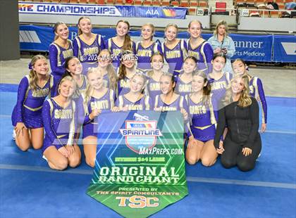 Thumbnail 1 in Stunt and Game Day Cheer Championships (AIA Division I, II, III and IV Awards) photogallery.