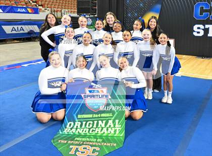 Thumbnail 2 in Stunt and Game Day Cheer Championships (AIA Division I, II, III and IV Awards) photogallery.