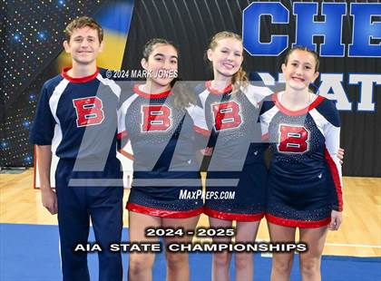 Thumbnail 3 in Stunt and Game Day Cheer Championships (AIA Division I, II, III and IV Awards) photogallery.