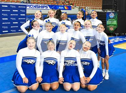 Thumbnail 3 in Stunt and Game Day Cheer Championships (AIA Division I, II, III and IV Awards) photogallery.