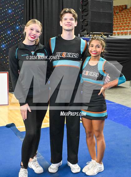 Thumbnail 3 in Stunt and Game Day Cheer Championships (AIA Division I, II, III and IV Awards) photogallery.