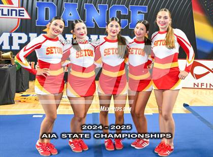 Thumbnail 2 in Stunt and Game Day Cheer Championships (AIA Division I, II, III and IV Awards) photogallery.