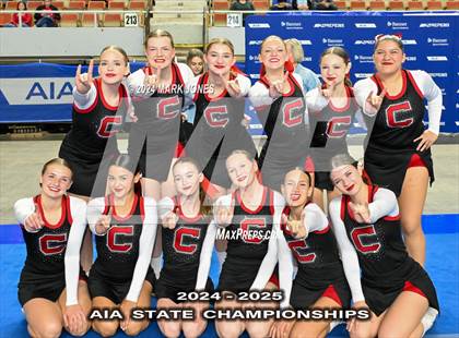 Thumbnail 2 in Stunt and Game Day Cheer Championships (AIA Division I, II, III and IV Awards) photogallery.