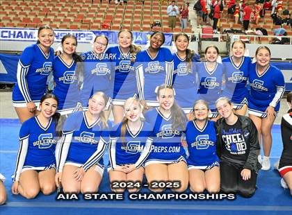 Thumbnail 2 in Stunt and Game Day Cheer Championships (AIA Division I, II, III and IV Awards) photogallery.