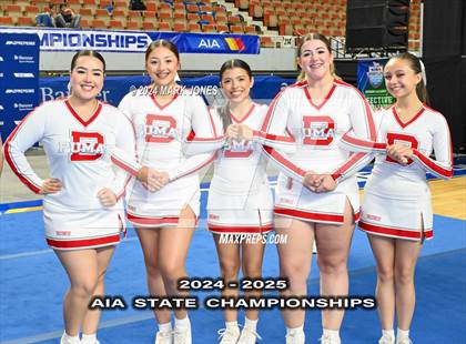 Thumbnail 1 in Stunt and Game Day Cheer Championships (AIA Division I, II, III and IV Awards) photogallery.
