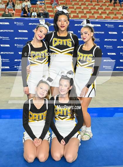 Thumbnail 3 in Stunt and Game Day Cheer Championships (AIA Division I, II, III and IV Awards) photogallery.