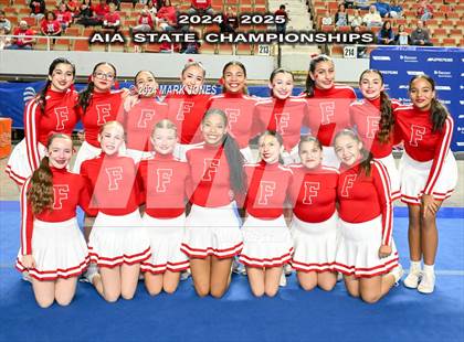 Thumbnail 1 in Stunt and Game Day Cheer Championships (AIA Division I, II, III and IV Awards) photogallery.
