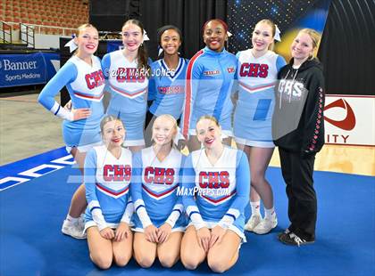 Thumbnail 1 in Stunt and Game Day Cheer Championships (AIA Division I, II, III and IV Awards) photogallery.