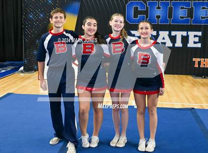 Thumbnail 1 in Stunt and Game Day Cheer Championships (AIA Division I, II, III and IV Awards) photogallery.