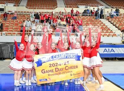 Thumbnail 2 in Stunt and Game Day Cheer Championships (AIA Division I, II, III and IV Awards) photogallery.