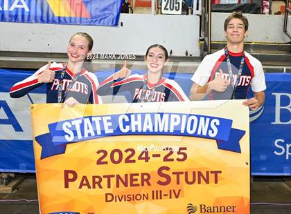 Thumbnail 3 in Stunt and Game Day Cheer Championships (AIA Division I, II, III and IV Awards) photogallery.