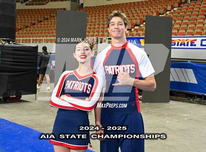 Thumbnail 2 in Stunt and Game Day Cheer Championships (AIA Division I, II, III and IV Awards) photogallery.
