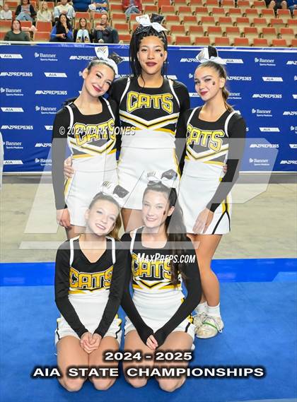 Thumbnail 1 in Stunt and Game Day Cheer Championships (AIA Division I, II, III and IV Awards) photogallery.