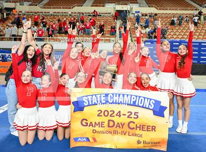 Thumbnail 3 in Stunt and Game Day Cheer Championships (AIA Division I, II, III and IV Awards) photogallery.